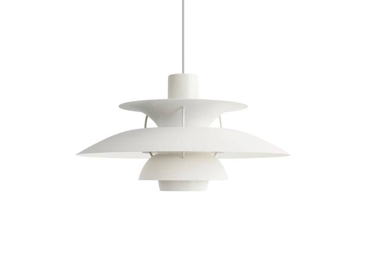 Louis Poulsen - PH 5 Pendelleuchte, monochrome white