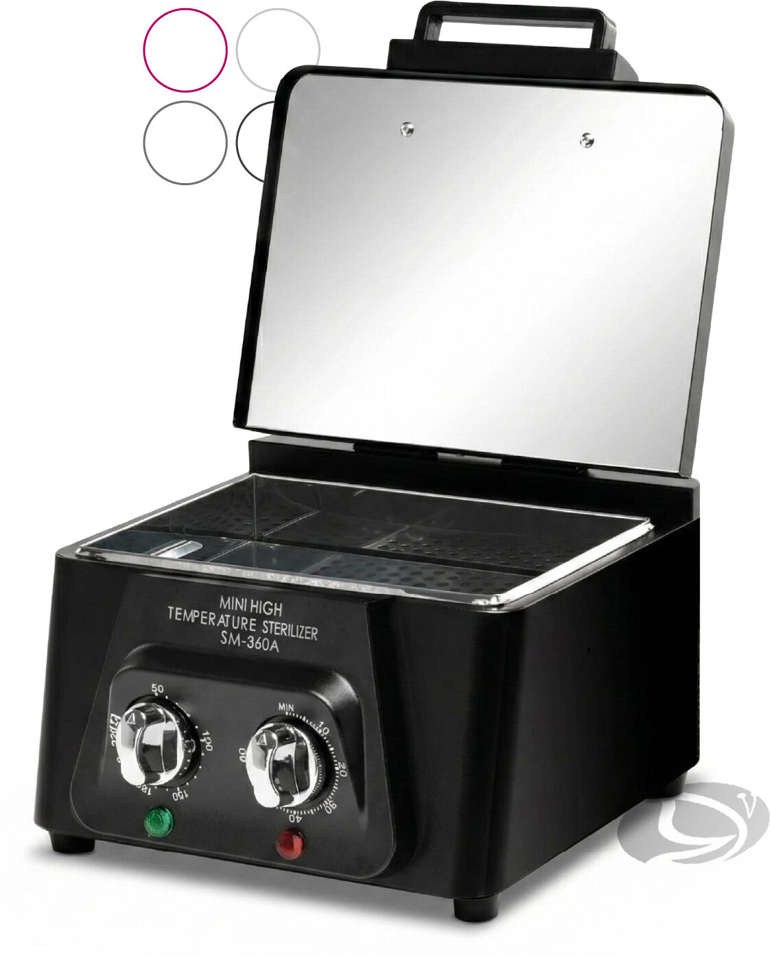 Tuttoperlestetica Sterilizzatore a secco Digitale professionale per centro estetico 220° CON MANOPOLE