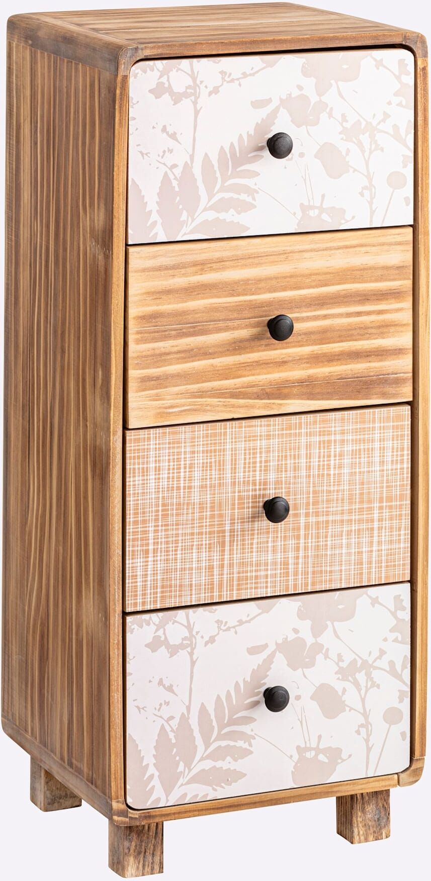 Kommode HEINE HOME, rosa (natur, altrosé), B:30cm H:74cm T:30cm, MDF, Sideboards, Kommode