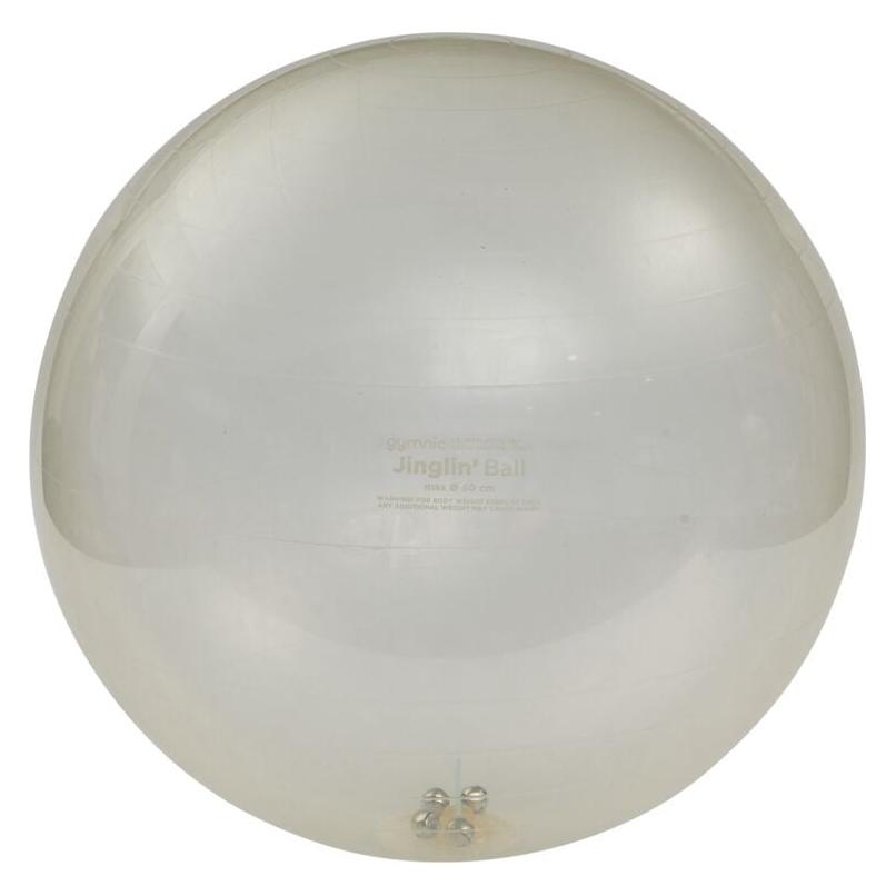 Ledraplastic Gymnic Jinglin Ball Transparent, Ø 55 cm (96.98)