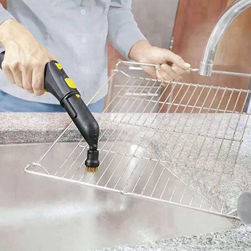 INF Bürstenaufsätze und Dampfdüse für Kärcher SC/SG, 7 Ersatzteile
