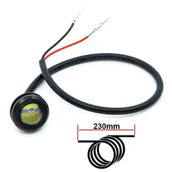 Weißer Adlerauge LED 12-36V für Kukirin G2 Pro
