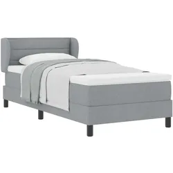 vidaXL, Boxspringbett, Catardorf (Linien-Design) (80 x 200 cm)