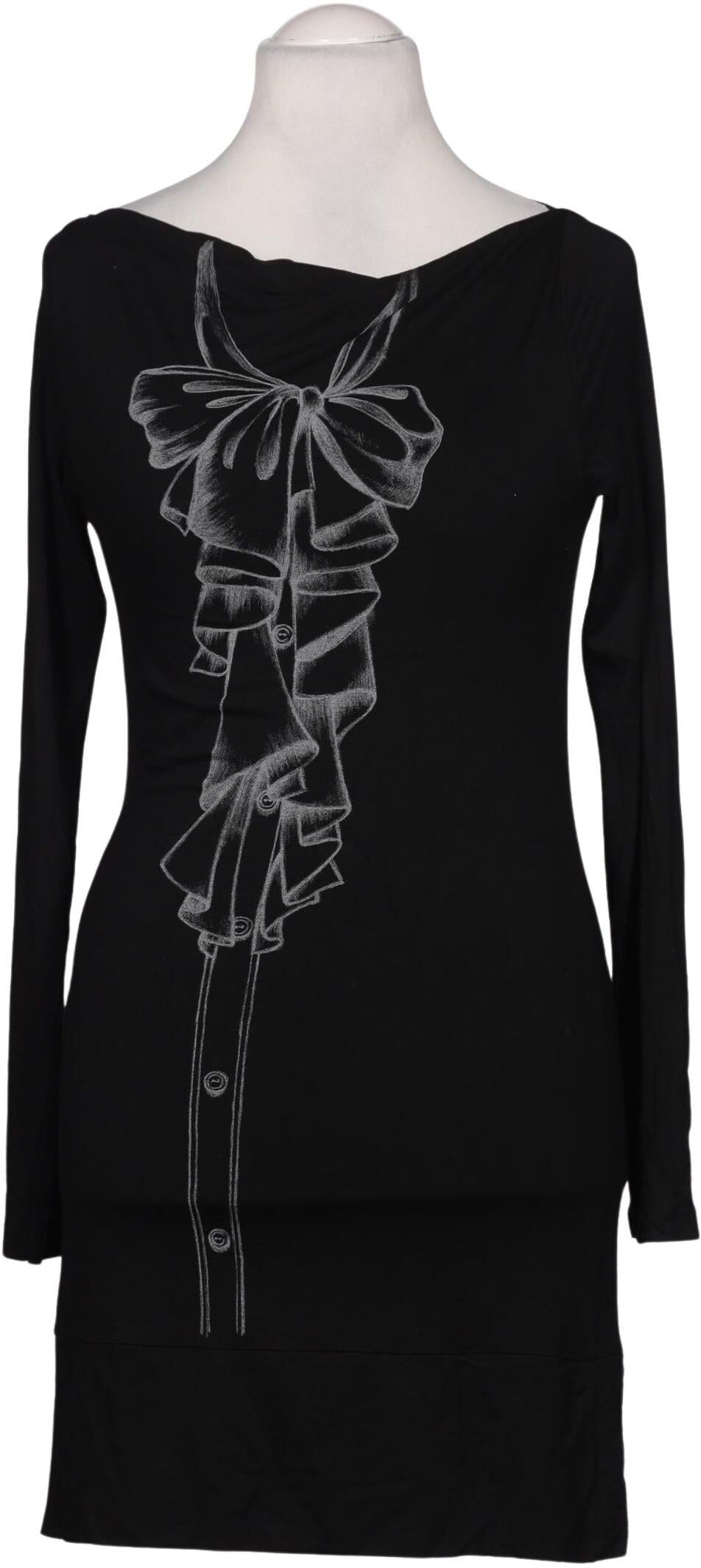 Denny Rose Damen Kleid, Schwarz, Gr. L, Elasthan / Viskose - Second Hand