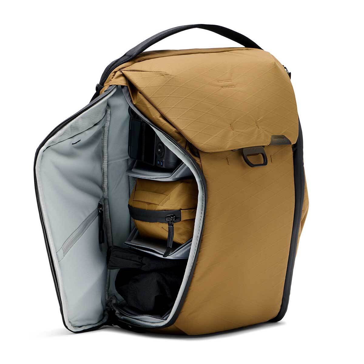 Peak Design Everyday, Rucksack, Jede Marke, Schultergurt, Notebook-Gehäuse, Braun