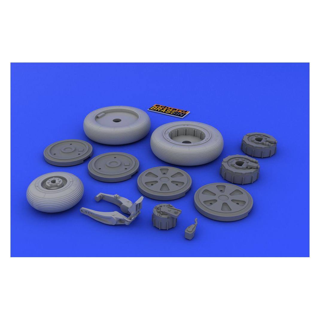 Eduard MiG-21 wheels for (648026)