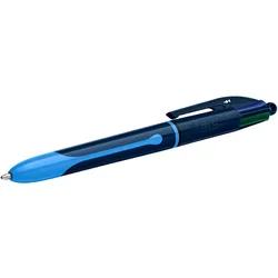 BIC® 4-Farben-Kugelschreiber, Schreibfarbe: schwarz, blau, rot, grün