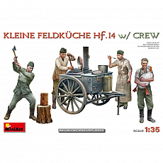 MiniArt - Kleine Feldküche Hf.14 mit Koch - 1:35 - 4 Figuren 311288