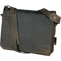 Jüscha Pride and Soul Umhängetasche CANDY Leder Businessbag Messengerbag braun 47137