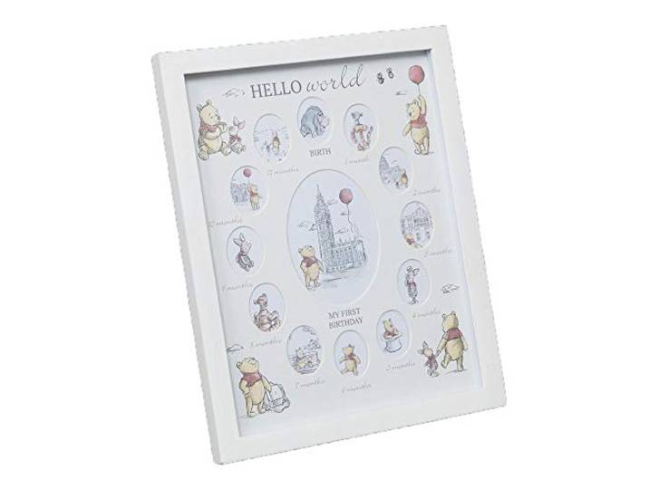 Disney DI500 Christopher Robin Winnie the Pooh My First Year Photo Frame