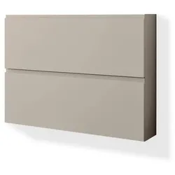 Arredokit Hängeschuhschrank Gardasee Lack Beige Sand