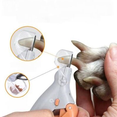 Happy Pet Pantry Professional LED Pet Nail Clippers For Dogs & Cats With Safety Guard Professional LED Pet Nail Clippers For Dogs & Cats With Safety Guard
