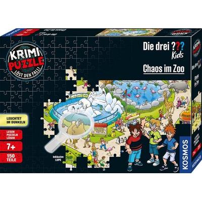 Krimipuzzle Die drei ??? Kids Chaos im Zoo