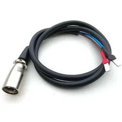 Bafang Batterie -Kabel Univers. flach 0,8 x 5 mm ( -Akku), Batterie Zubehör, Schwarz