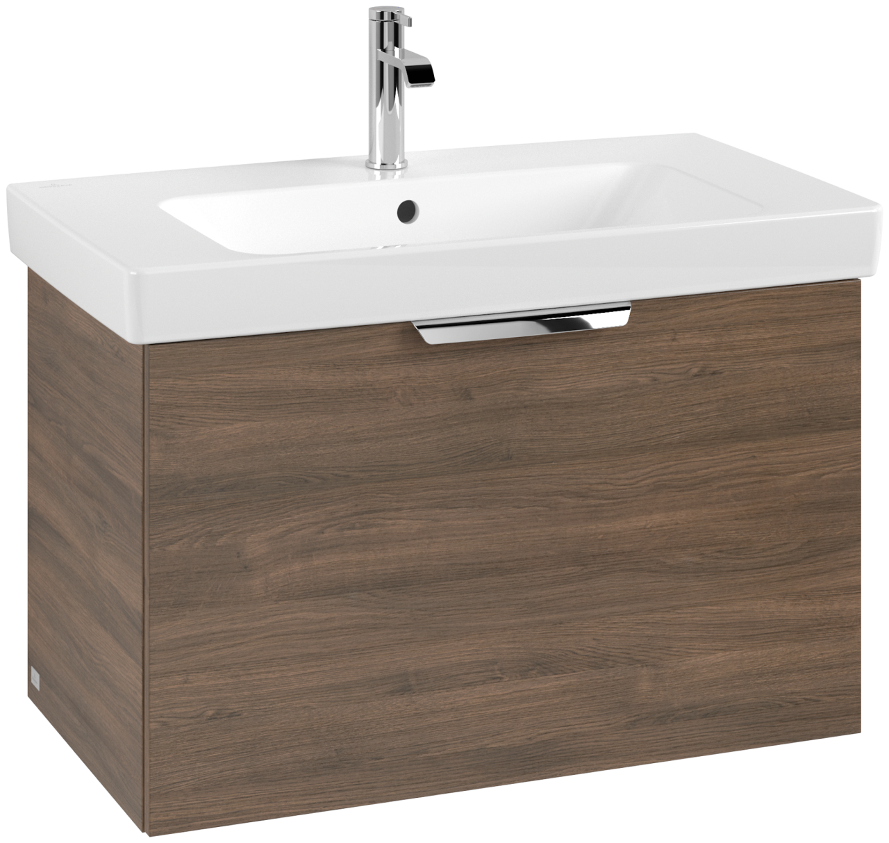Villeroy & Boch Set LineUp 800mm mit Spiegel Arizona Oak S00803VHR1