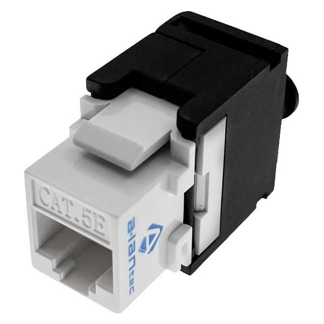 Avizio MB001 - RJ45 - Schwarz - Weiss - Weiblich - Gerade - Thermoplast - Cat5e (Keystone Modul) (MB001)