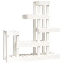 Helloshop26 - Pflanzenständer aus Massivholz für Haus und Garten 92 x 25 x 97 cm einzigartiges Design gemütliche Atmosphäre