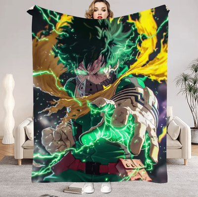 Inspire Curations My Hero Academia Anime Flannel Throw Blanket 3 150x200cm