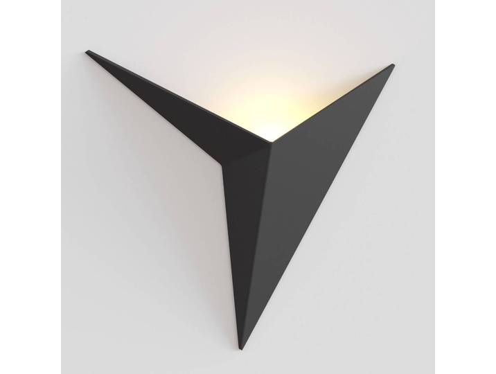 Maytoni Wandlampe Trame, schwarz, Metall, Modern, LED Wandleuchte, Wandlampe Innen