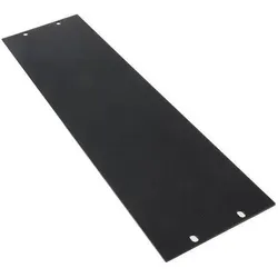 RS PRO 19" Frontplatte 3HE schwarz, Serverschrank Zubehör, Schwarz
