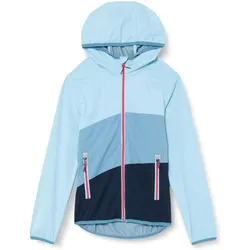 Killtec, Mädchen, Laufjacke, Giacca a Due Strati Funzionale con Cappuccio per Ragazze (140), Blau, 140
