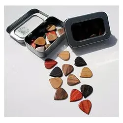 Timber Tone Blues Tones Mixed Tin of 24, Plektrum