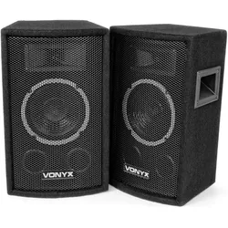 Vonyx SL6 (Passiv, 1x 150 W), PA Lautsprecher, Schwarz