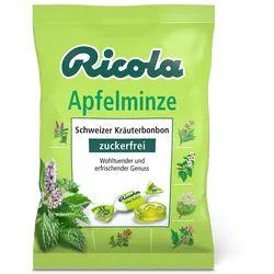 Ricola Apfelminze ohne Zucker 75 g