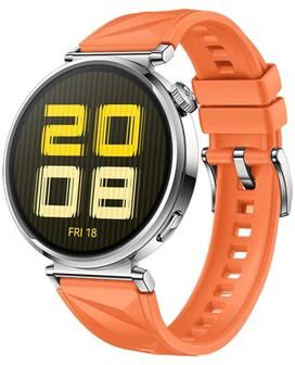 United Huawei Watch GT 5 Silicone Watch Band Soft Replacement Strap With Quick Release orange