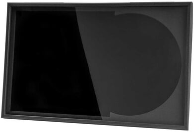Glorious Record Display Frame Black noir