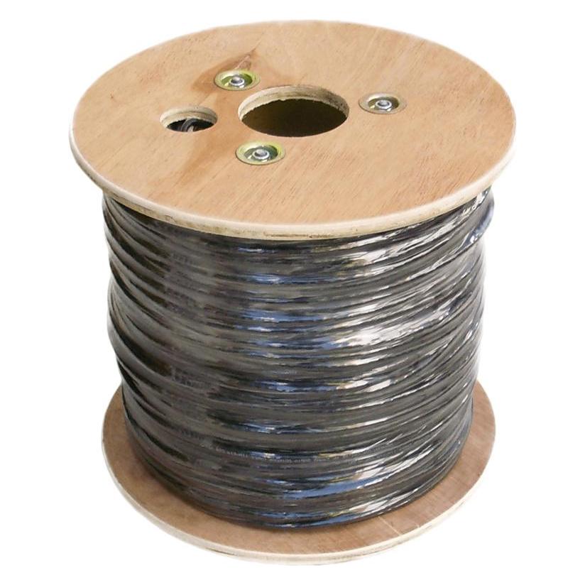 Revell DATACOM FTP drát CAT6 PE,Fca cívka, Äerný (FTP, CAT6, 500 m) (1209)