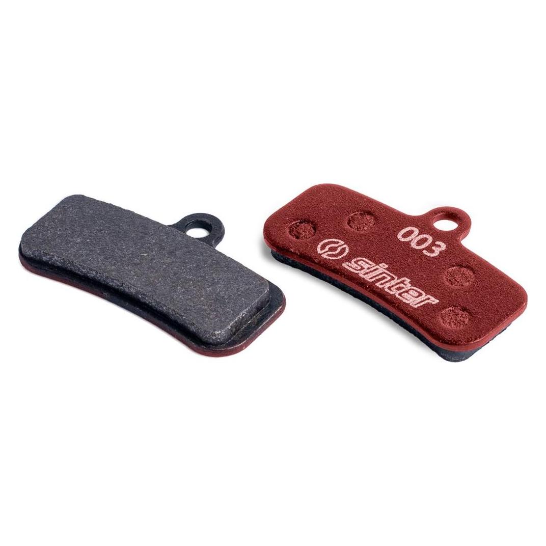 Sinter organisch, MTB Standard, rot, Set (Shimano, Organisch (Resin)) (5311059)