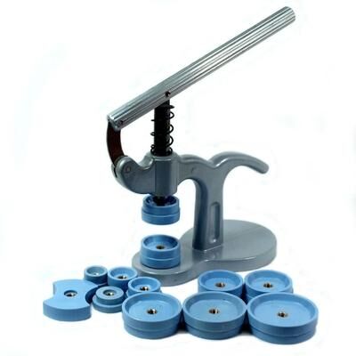 Drop Dash Deals Watch Case Press Tool Set With Dies For Crystal And Case Back Closing Watch Case Press Tool Set With Dies For Crystal And Case Back Closing