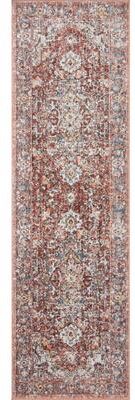 Alexander Home Cassandra Sunset Oriental Distressed Area Rug