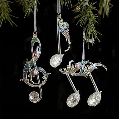 Uplift Picks Transparent Acrylic Christmas Hanging Ornament note