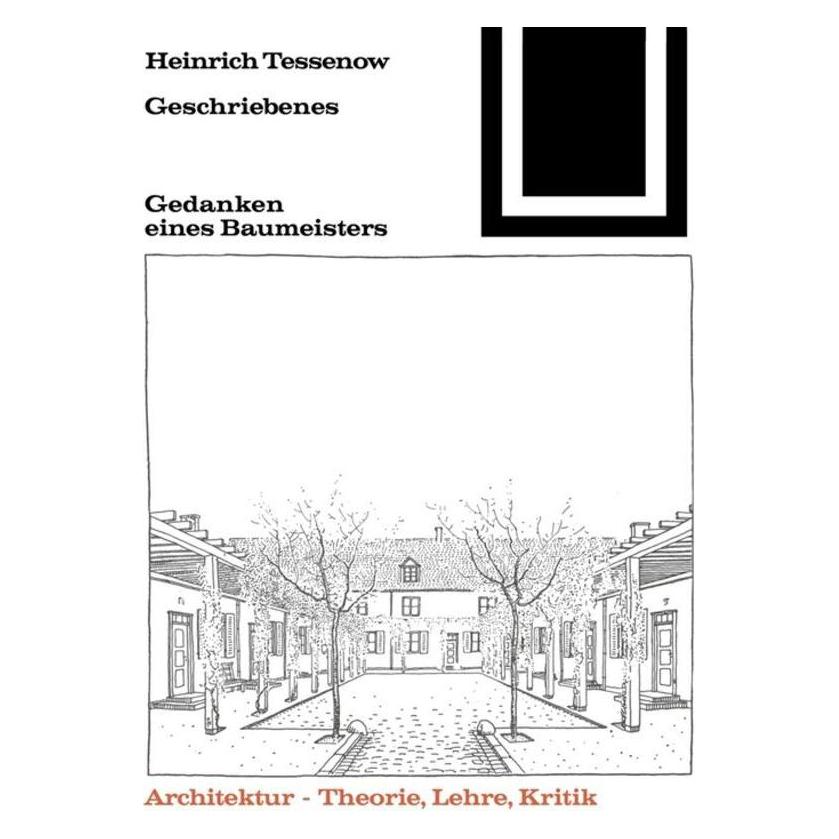 Birkhäuser Geschriebenes (Deutsch, Softcover, Heinrich Tessenow) (8954427)