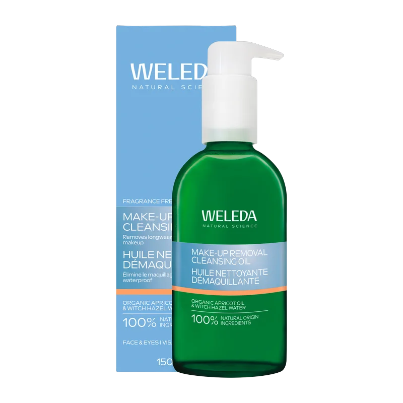 Weleda Make-up Removal Cleansing Oil, 150ml 005077X3