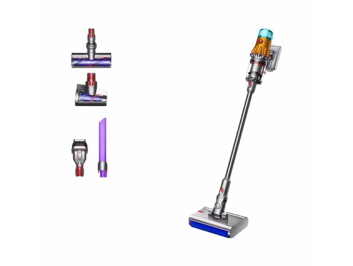 Dyson V12 Detect Slim Submarine Besenstaubsauger – Akku Staubsauger/Besenstaubsauger – grau / gelb