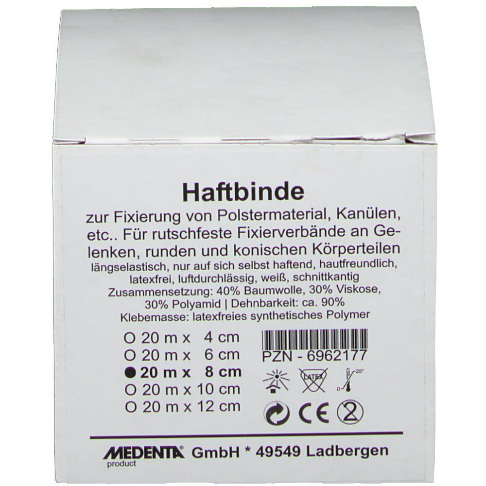 Haftbinde elastisch 8 cmx20 m 1 St Binden
