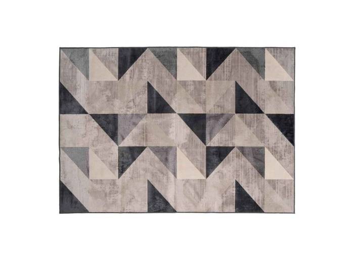 Tapis Déco Tissé  Graphic  140x200cm Naturel