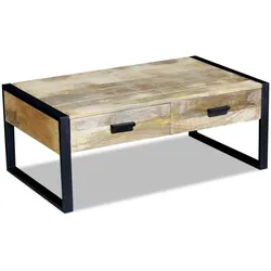 vidaXL, Couchtisch + Beistelltisch, Narano (100 x 60 x 40 cm)