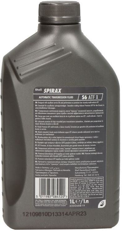 Getriebeöl SHELL 550058231 Spirax S6 ATF X 1L