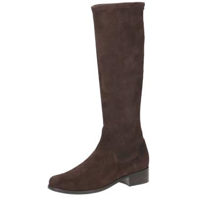 Stiefel PETER KAISER "Peter Kaiser Stiefel Leder", Damen, Gr. 38,5, braun (ozean), Leder, Schuhe Stiefel
