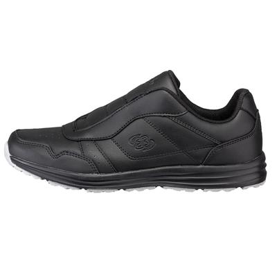 Slipper BRÜTTING "Freizeitschuh Classic Run Slipper", Herren, Gr. 41, schwarz, Leder, Schuhe Slipper