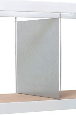 Vertikaler Stahlblechtrenner, H 800 x T 800 mm