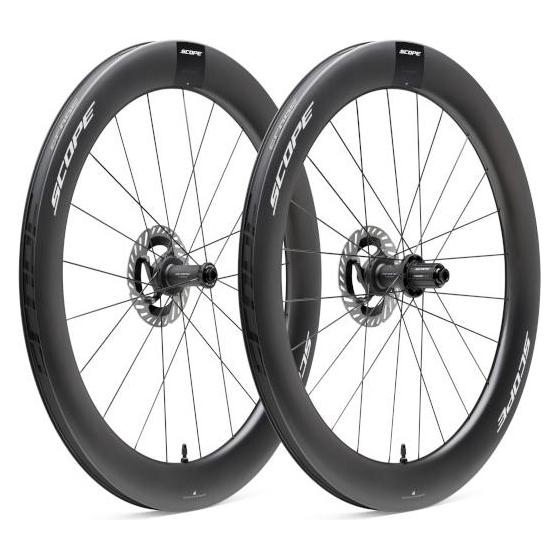 Scope Cycling R6-Rennradfelgen (Laufradsatz, 28") (SC2025330-noir)