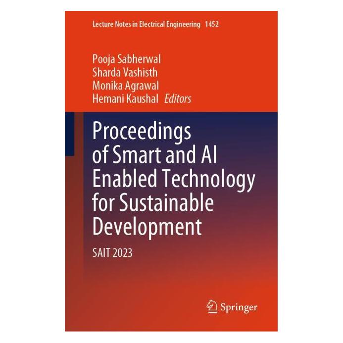 Springer Proceedings of Smart and AI Enabled Technology for Sustainable Development (Englisch, Hardcover, Monika Agrawal, Pooja Sabherwal, Sharda Vashisth) (62624570)