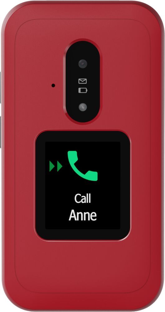 Doro Leva E30 128 MB 4G Smartphone 7,11 cm (2.8 Zoll) 0,3 MP Single SIM (Rot/Weiß) 8994