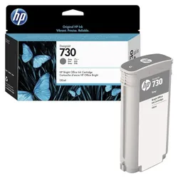 HP Tintenpatrone »HP P2V66A« HP 730 grau