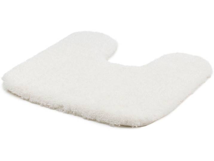 Badematte GÖZZE »DELUXE« , beige (creme), WC-Vorlegermit Ausschnitt, Polyester, Badematten, Badematte, mit extra hohem Flor